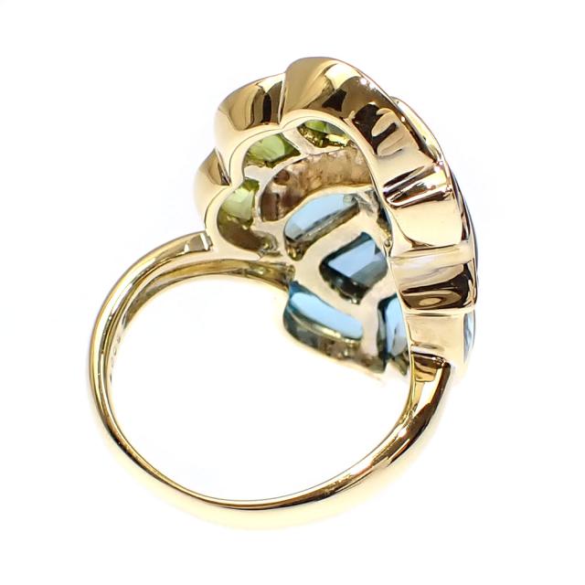 TIFFANY ティファニー♡ 9号♡ ペリドット♡ K18 リング♡ 750