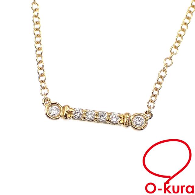 ティファニー フルール ド リス キー バー ペンダント ネックレス