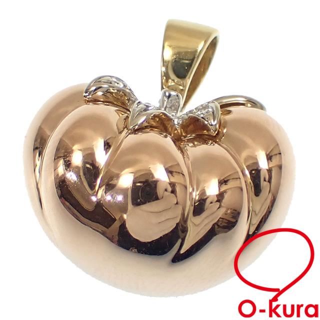 18k WG ダイヤモンド ペンダントヘッド 猫ちん18kWGダイヤモンド