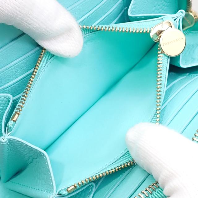 中古 ティファニー ハーフムーン クラッチウォレット レディース