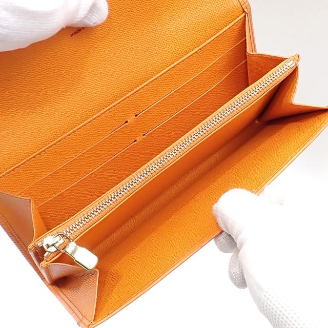 中古 ルイ・ヴィトン 二つ折り 長財布 エピ ポシェット ポルトモネ