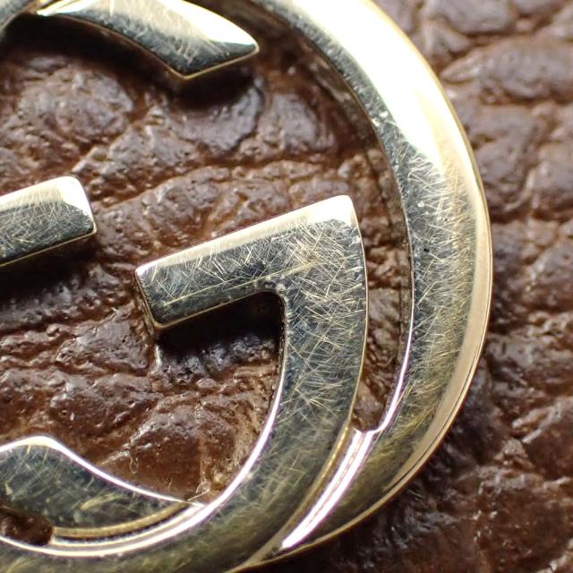 中古 グッチ ハンドバッグ レディース ブラウン レザー 368827 ストラップ