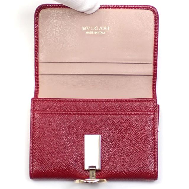 中古 ブルガリ カードケース ブルガリ・ブルガリ レディース レッド