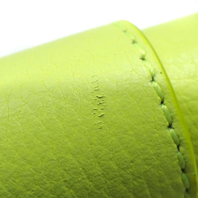 中古 ジミーチュウ ショルダーバッグ レディース レモンイエロー 黄色 レザー 斜め掛け 中古 ジミーチュウ ショルダーバッグ レディース レモンイエロー 黄色