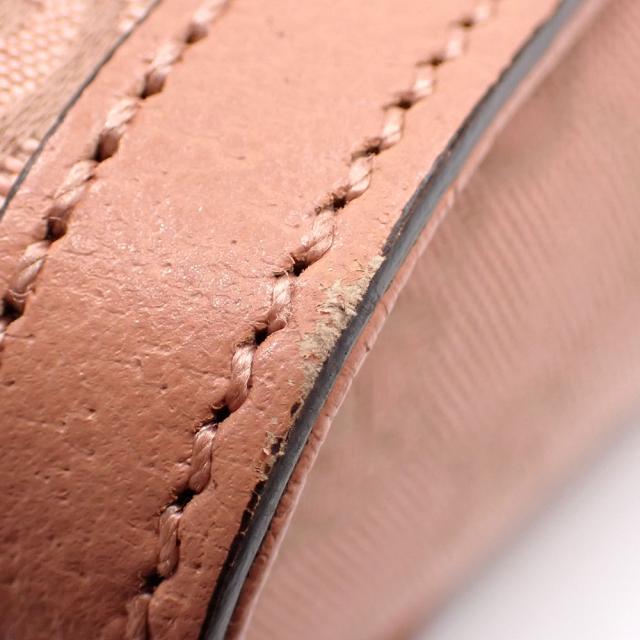 中古 グッチ ハンドバッグ レディース ピンク GGキャンバス レザー 547551 2WAY ショルダー 斜め掛 中古 グッチ ハンドバッグ レディース ピンク GGキャンバス レザー