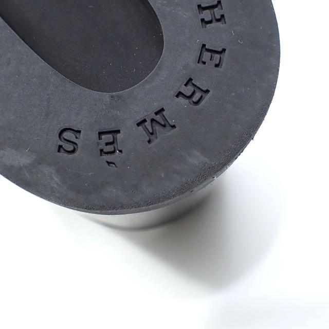 中古 エルメス イジー サンダル レディース ブラック 23.0cm 36 レザー 古着 アパレル