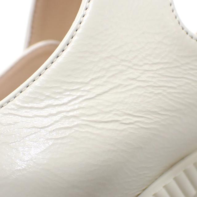 中古 クリスチャンディオール D-Doll パンプス レディース カーフスキン ホワイト 白 約23.5cm 37 KDP909CCF_S03W 太ヒール 古着 アパレル 中古 クリスチャンディオール D-Doll パンプス レディース カーフ