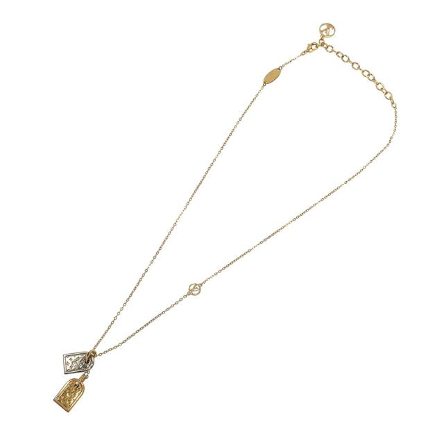 中古 ルイ・ヴィトン ネックレス・ナノグラム レディース メタル