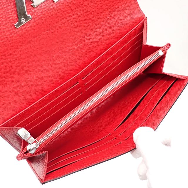 中古 ルイ・ヴィトン 二つ折り 長財布 エピ ポルトフォイユ ルイーズ