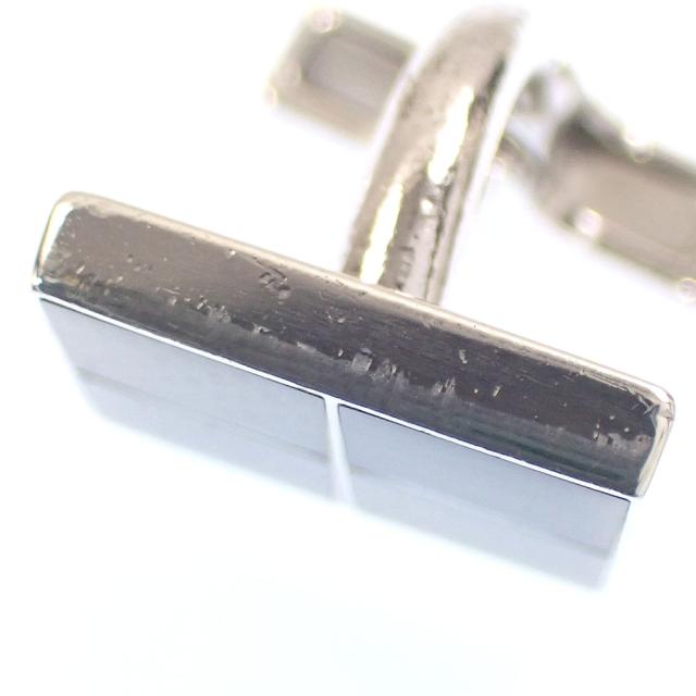 中古 ルイ・ヴィトン カフス ブトン ドゥ マンシェット ダミエ メンズ SV925 14.5g シルバー カフリンクス