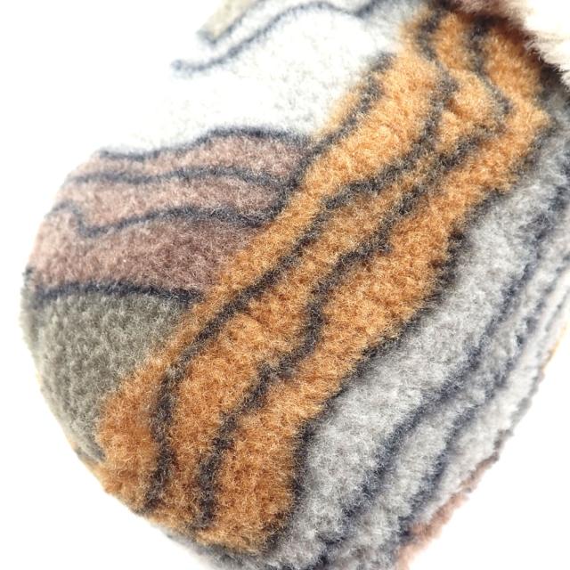 中古 アグ サンダル フラッフ イット カリ トポ レディース 合成繊維 ゴム ブラウン系 24.0cm 1134110 スリッパスタイル 古着 アパレル