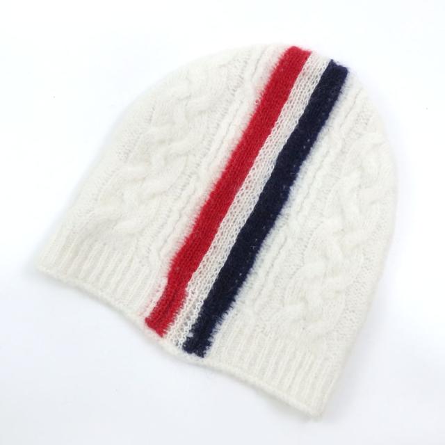 中古 モンクレール ニットキャップ ビーニー レディース 中古 モンクレール ニットキャップ ビーニー レディース