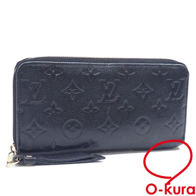 中古 ルイ・ヴィトン ラウンドファスナー 長財布 モノグラムアン 