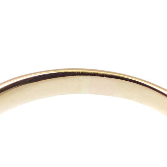 中古 バーバリー ダイヤモンド リング レディース K18YG 10.5号 0.18ct 4.0g 指輪 750 18金_6