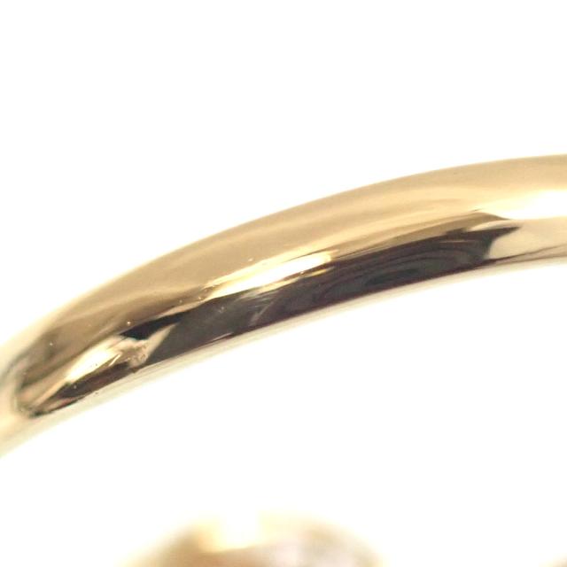 中古 ルビー ダイヤモンド リング レディース K18YG 11.5号 0.10ct/0.20ct 1.2g 18金 750 イエローゴールド_3