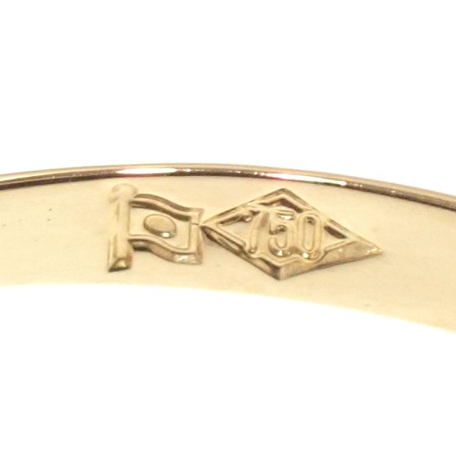 中古 ルビー ダイヤモンド リング レディース K18YG 11.5号 0.10ct/0.20ct 1.2g 18金 750 イエローゴールド_6