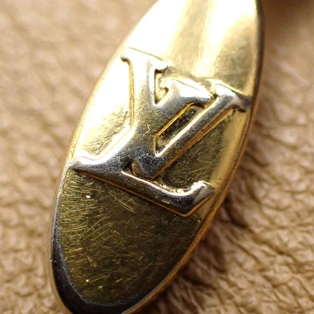 中古 ルイ・ヴィトン 二つ折り 長財布 カプシーヌ LV ヴェルティカル ウォレット レディース M81330 ノワール トリヨンレザー イニシャル入_7