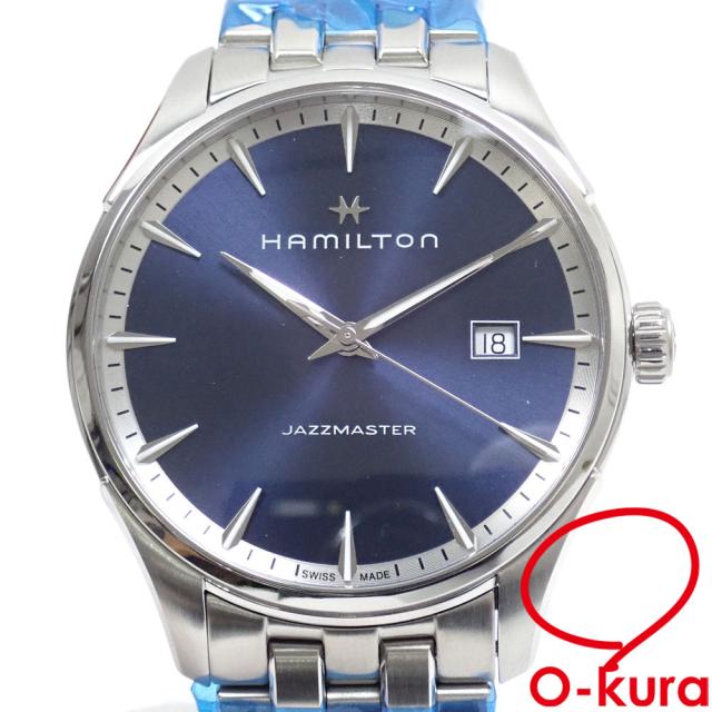 中古未使用品 ハミルトン 腕時計 ジャズマスター メンズ クォーツ SS H32451141
