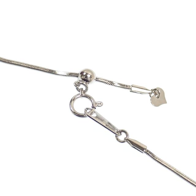 中古 ダイヤモンド ネックレス レディース Pt850 Pt900 0.50ct 7.7g アジャスター付き_4