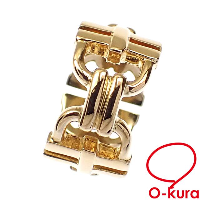 中古 セリーヌ デザイン ペンダントトップ レディース K18YG 2.2g 750 