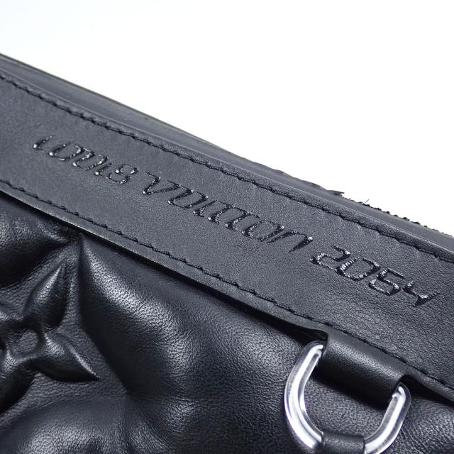 中古 ルイ・ヴィトン クラッチバッグ LV2054 ポシェット A4 メンズ M68775 ノワール 黒 ヴァージルアブロー 2019秋冬コレクション_5