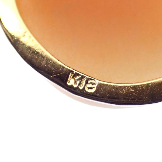 中古 カメオ ペンダントトップ レディース K18YG 4.0g 750 18金