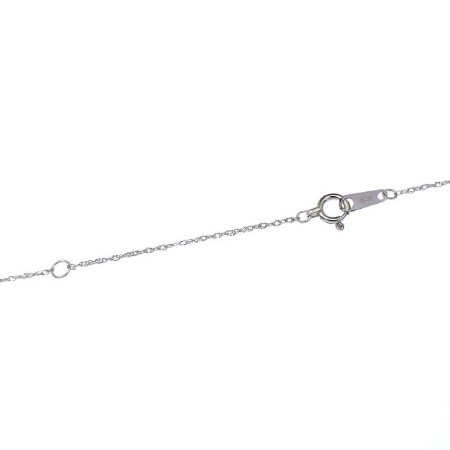 中古 ダイヤモンド ネックレス レディース K18WG 0.20ct 1.0g 750 18金_4
