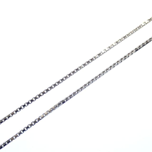 中古 ルビー ダイヤモンド ネックレス レディース Pt900 Pt850 0.50ct 0.08ct 4.3g_6