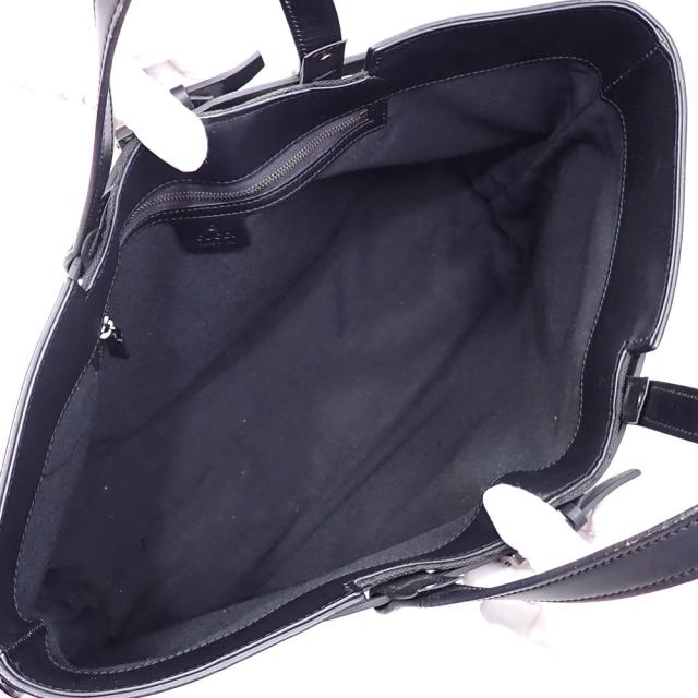 中古 グッチ トートバッグ ブラック キャンバス 106251 ハンド レディース_2