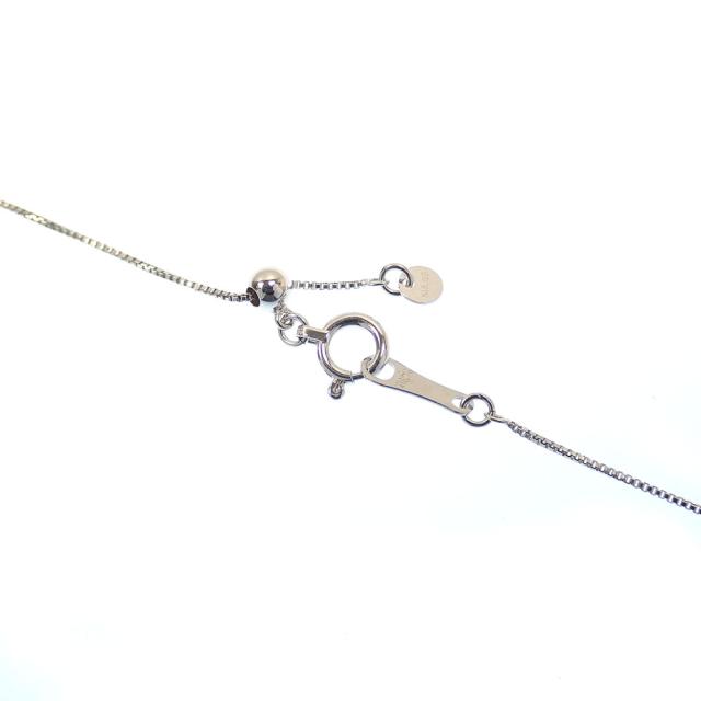 中古 ダイヤモンド ネックレス レディース K18WG 0.25ct 1.9g 750 18金_5