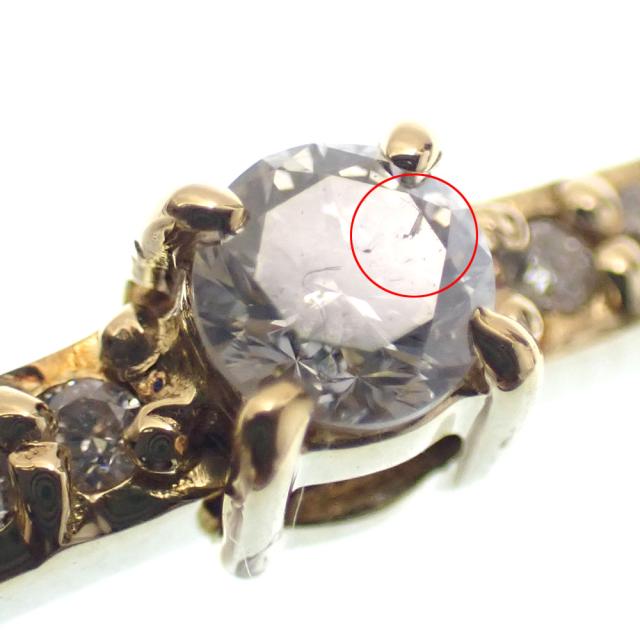 中古 ダイヤモンド バングル レディース K18YG 0.60ct 10.7g 18金 750 イエローゴールド_2