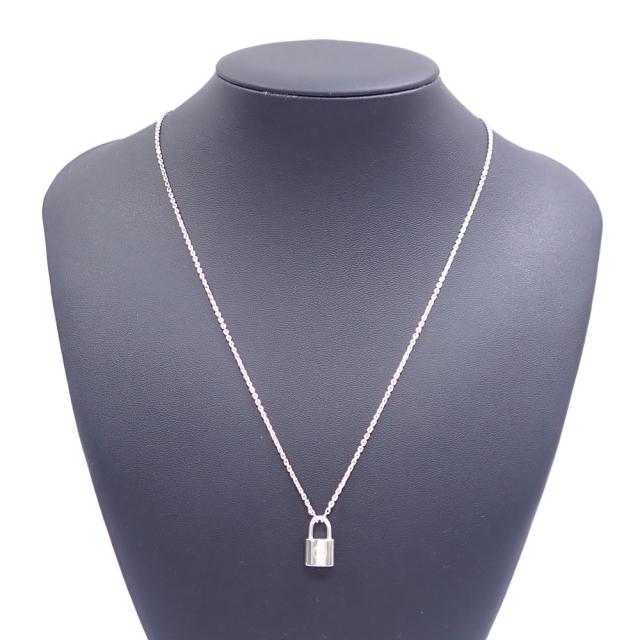 Silver lockit pendant ルイヴィトン 南京錠 ネックレス LOUIS VUITTON