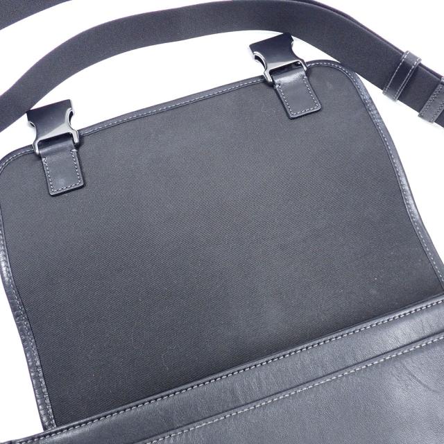 中古 コーチ ショルダーバッグ レーサー メッセンジャー ブラック 黒 スムース カーフ レザー CU110 レディース メンズ 男女兼用 アウトレット_8