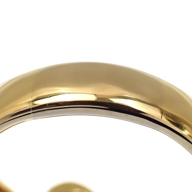 中古 パール ダイヤモンド リング K18YG 21号 13.3ｍｍ 0.30ct 17.0g 指輪 750 18金 イエローゴールド レディース_6