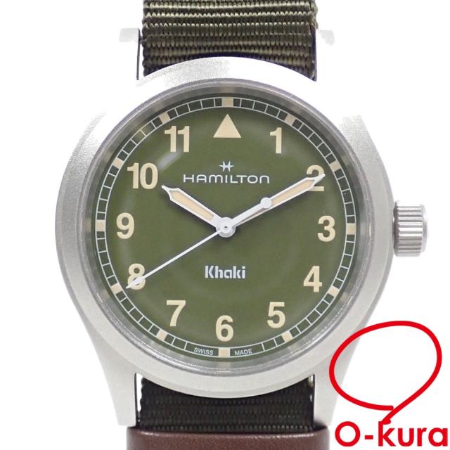 中古 ハミルトン 腕時計 カーキ フィールド メンズ クォーツ SS H69401960