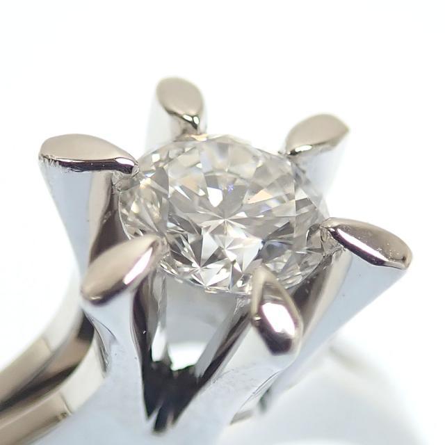 中古 ダイヤモンド リング レディース Pt900 11.5号 0.553ct 5.9g 