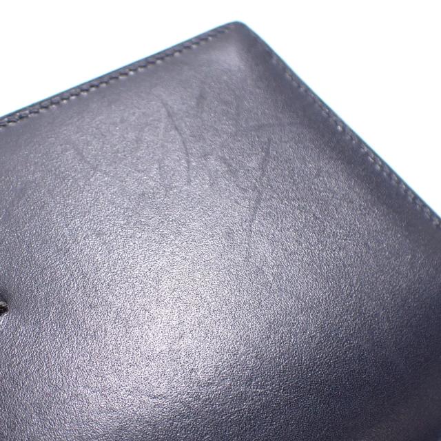 中古 エルメス ベアン 二つ折り 長財布 レディース ブラック 黒 ボックスカーフ C刻印 2018年頃製 HERMES 革 ゴールド_2