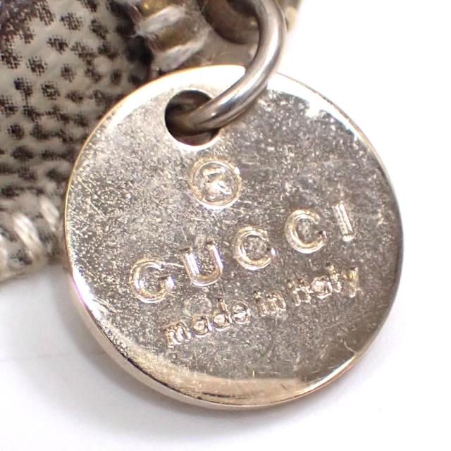 中古 グッチ グッチョリ チワワ バッグチャーム GGプラス レディース ベージュ系 PVCコーティングキャンバス 206081 犬_5