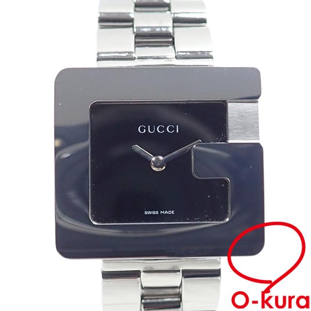 中古 グッチ 腕時計 Gスクエアウォッチ レディース クォーツ SS 3600L