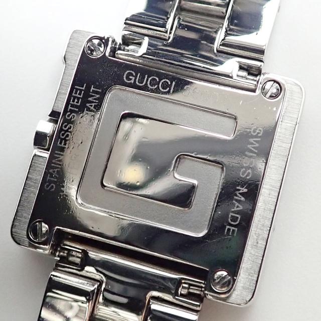 中古 グッチ 腕時計 Gスクエアウォッチ レディース クォーツ SS 3600L_5