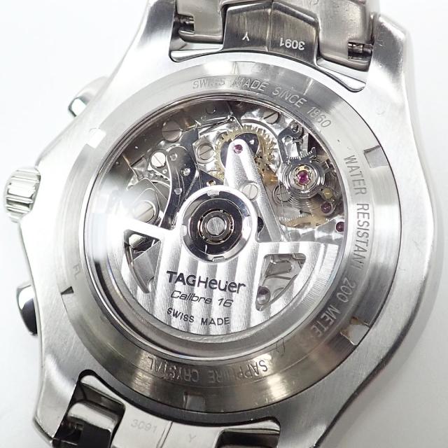 中古 タグホイヤー 腕時計 リンクキャリバー 16 メンズ オートマ SS CJF2110-0 自動巻_4