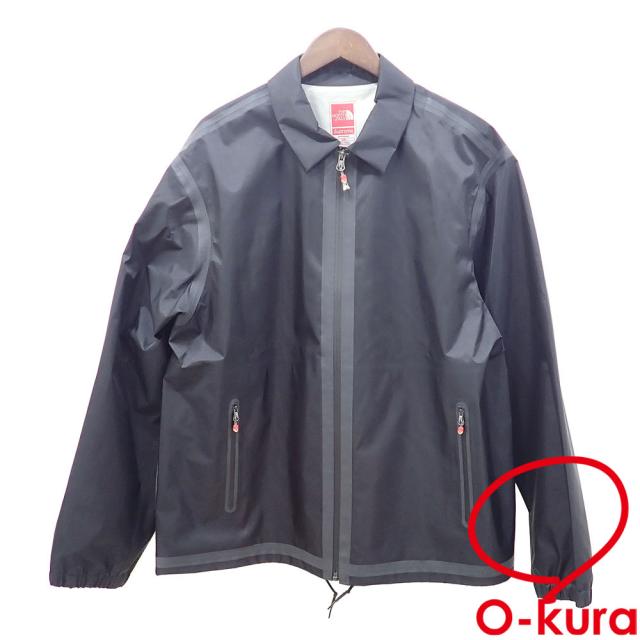 中古 ノースフェイス × シュプリーム ジャケット メンズ 長袖 ナイロン ブラック 黒 Lサイズ NP12100I 古着 アパレル アウター