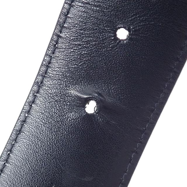 中古 ルイ・ヴィトン 胴締め サンチュール・LVかしら文字 40MM メンズ 黒いこと 黒 95糎 38in ダミエグラフィット M9808 古着 御召しもの