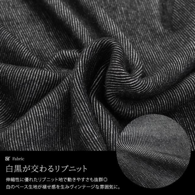 夏新作 大きいサイズ レディース ワンピース ツートンリブVネックワンピース ワンピ ロングワンピース ロング 長袖 Vネック ドロップショルダー リブ グラデーション グラデ バルーン コクーン ストレッチ 伸縮 冬服 春服 秋服 LL 2L 3L 4L 5L ブラック 黒 ゴールドジャパン_5