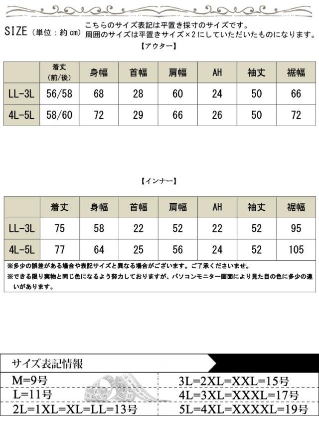 春新作 大きいサイズ レディース チュニック セット Vネッククロップドニット＆フリンジペプラムチュニック2点セット 長袖 ニット リブ クロップド丈 フリンジ ロング Vネック レイヤード 秋服 冬服 春服 LL 2L 3L 4L 5L ブルー チャコール ブラック 黒 ゴールドジャパン_1