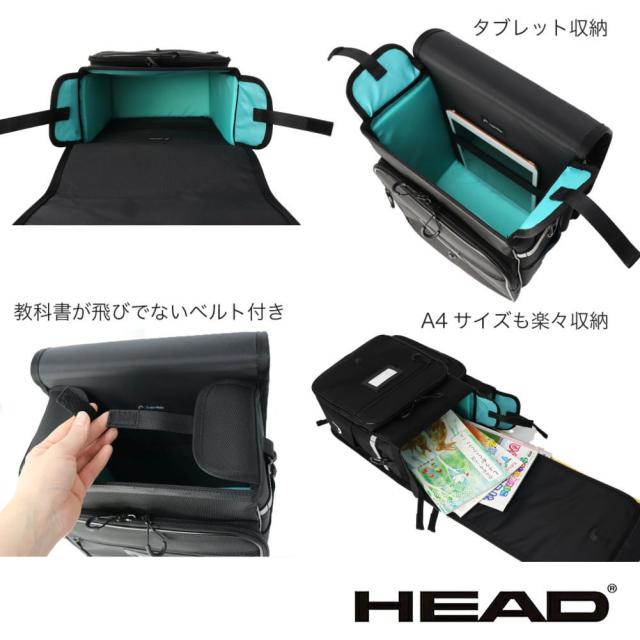 HEAD ヘッド ランリュック ランドセル型リュック 撥水 軽量 A4サイズ SPACE-WING 約15L ナイロン製 通学 男の子 女の子 hd-0025_3
