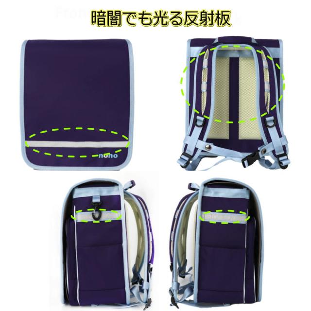 nonoランド ランリュック ランドセル型リュック 撥水 軽量 A4サイズ SPACE-WING 約15L ポリエステル製 通学 男の子 女の子 nono0005_6