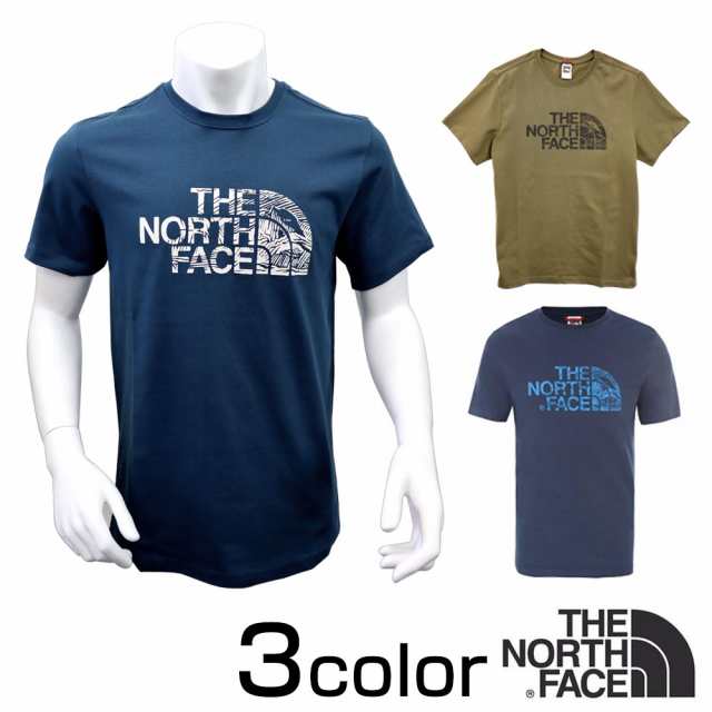 ノースフェイス Tシャツ 半袖 メンズ The North Face Tシャツ ウッドドーム ブルー ブラック ホワイト Nf00a3g1の通販はau Pay マーケット Sears シアーズ Au Pay マーケット店