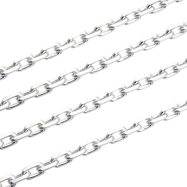 シアーズ シルバーチェーン アズキ 4面カット シルバー925 幅4.8mm 長さ 40/45/50/55/60cm scl150-4c プレゼント_4