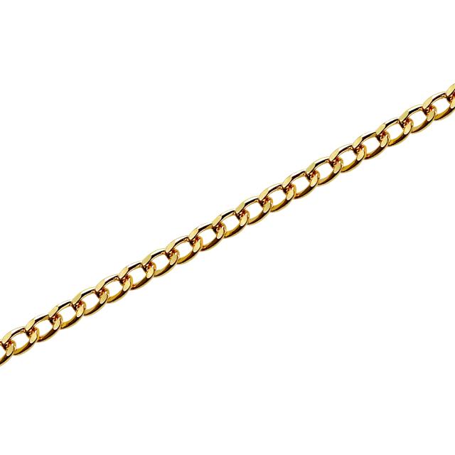 シアーズ 18金 ネックレス チェーン レディース 2面ダイヤカット 喜平チェーン K18 ゴールド 幅 0.65mm/線径 0.18mm/重量（目安） 0.67g/長さ 40cm 76041011180 レディース プレゼント_3